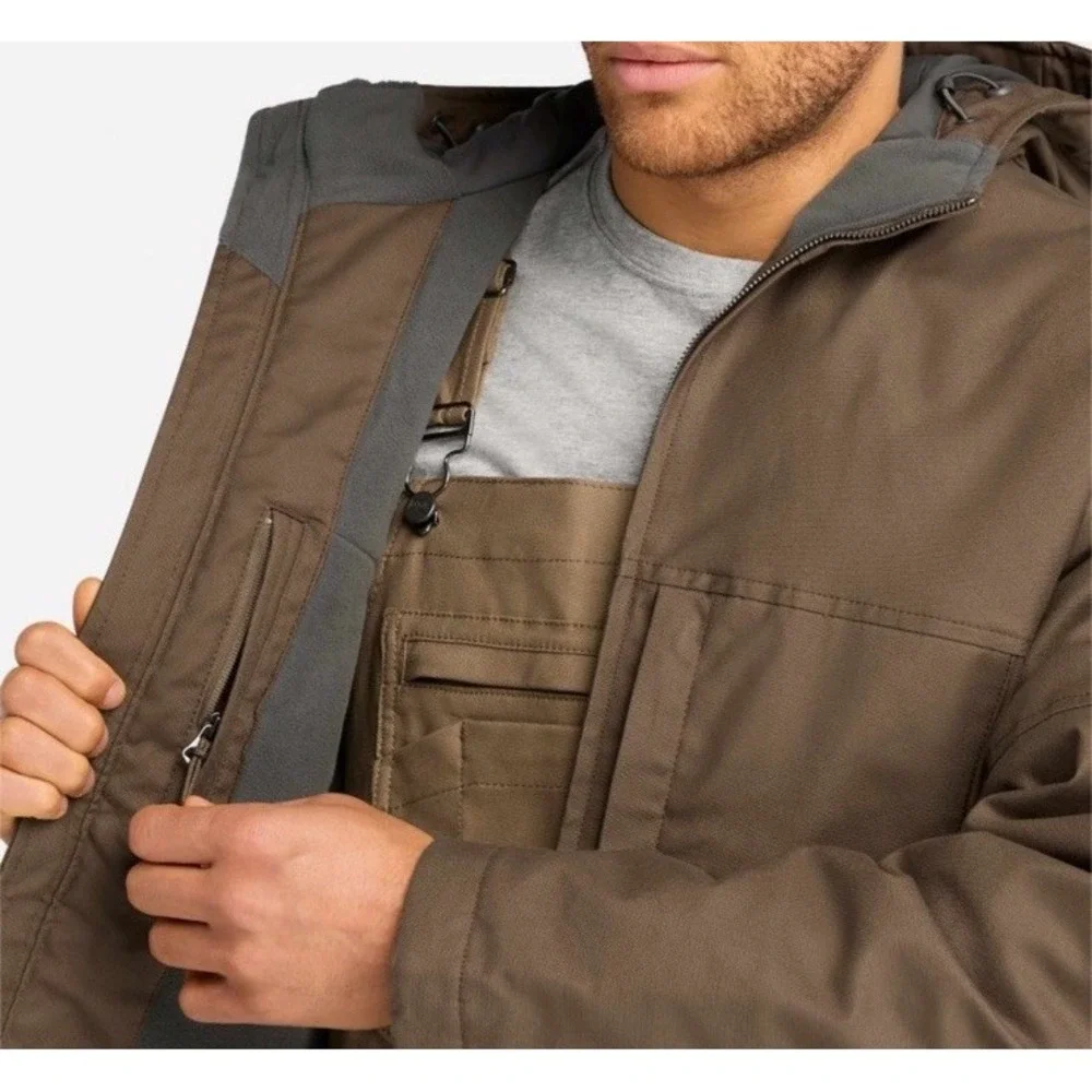Men's Timberland PRO GritFlex Canvas Hooded‎ Jacket XXL